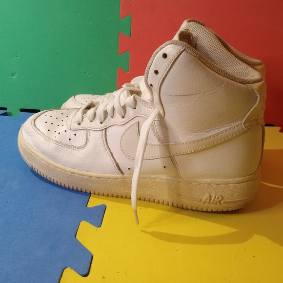 Nike Air Force 1 High OG White Men’s Size 9.5 - Picture 4 of 12